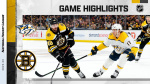 Predators @ Bruins 3/28 | NHL Highlights 2023 - NHL