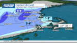 Snow map Our first look at potential snow totals in Mass this weekend  NBC10 Boston