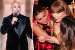Taylor Swift has animated gossip session with Selena Gomez Keleigh Sperry after Jo Koy Golden Globes diss  Page Six