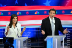 Republican debate analysis Nikki Haley Ron DeSantis spar without Trump  The Washington Post