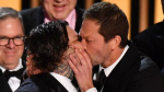 Ebon MossBachrach and Matty Matheson Make Out Onstage to Celebrate The Bear Emmy Win I Love Restaurants  Variety Ebon MossBachrach and Matty Matheson Make Out Onstage to Celebrate The Bear Emmy Win I Love Restaurants  Variety