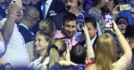 Worlds largest cruise ship Icon of the Seas begins its maiden voyage after christening from Lionel Messi  CBS News Worlds largest cruise ship Icon of the Seas begins its maiden voyage after christening from Lionel Messi  CBS News