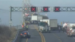 Multicar crash closes westbound Bay Bridge  Baltimore  WBAL TV Baltimore