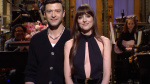 SNL Dakota Johnson Monologue Mocks Justin Timberlakes Comeback  Rolling Stone