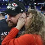 Fans Think Travis Kelce Did This Sweet Gesture for Taylor Swift After Chiefs Championship Game  E NEWS Fans Think Travis Kelce Did This Sweet Gesture for Taylor Swift After Chiefs Championship Game  E NEWS