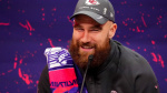 See Travis Kelces Reaction When Asked About Taylor Swift Engagement Speculation  Entertainment Tonight See Travis Kelces Reaction When Asked About Taylor Swift Engagement Speculation  Entertainment Tonight