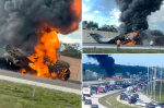 Audio captures moment small plane loses both engines before crashing onto Florida highway killing 2  New York Post