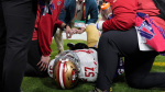 49ers Dre Greenlaw knocked out of Super Bowl with Achilles injury after going back onto field  USA TODAY
