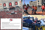 Chiefs Super Bowl 2024 parade live updates Willie Gay Jr runs down street shirtless shoeless with Hennessy bottle  New York Post