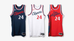 LA Clippers unveil new uniforms logo and court as part of franchise redesign  NBC Southern California