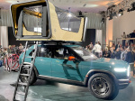Rivians new treehouse rooftop tent comes with a movie projector  TechCrunch Rivians new treehouse rooftop tent comes with a movie projector  TechCrunch