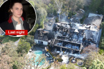 Cara Delevingnes 7M LA home gutted by massive fire as she appears to confirm her two cats died My heart is broken  New York Post