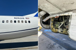 Boeing 737 loses external panel midflight lands safely in Oregon in latest plane incident  New York Post Boeing 737 loses external panel midflight lands safely in Oregon in latest plane incident  New York Post