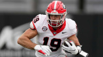 Fourround 2024 NFL mock draft Jets take TE Brock Bowers Chiefs trade up for speedster in Round 1  NFLcom