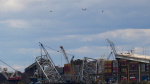 Baltimore bridge collapse Crews begin removing containers from ship  USA TODAY