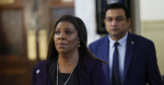 New York Attorney General Letitia James opposes company holding Trumps 175 million bond in civil fraud case  CBS News