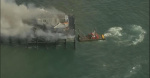 Firefighters save Oceanside Pier after flames erupt out of vacant restaurant  CBS Los Angeles Firefighters save Oceanside Pier after flames erupt out of vacant restaurant  CBS Los Angeles