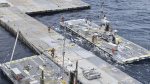 IsraelHamas war US military finishes construction of floating pier for Gaza Strip  The Associated Press IsraelHamas war US military finishes construction of floating pier for Gaza Strip  The Associated Press